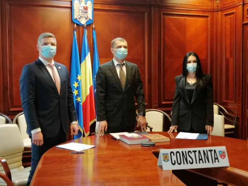 Județul Constanța are doi noi subprefecți / Silviu Coșa a fost reconfirmat în funcția de prefect