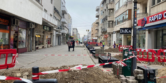 Primăria Constanța – Stadiul lucrărilor de reabilitare a străzii Ștefan cel Mare