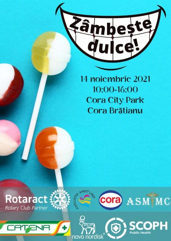 „Zâmbește Dulce” – campanie de informare și testare a glicemiei, cu ocazia Zilei Mondiale de Luptă Împotriva Diabetului