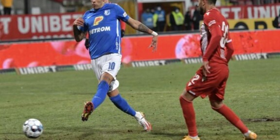 Dinamo – Farul 0-2. Echipa lui Gheorghe Hagi termină 2021 pe loc de play-off