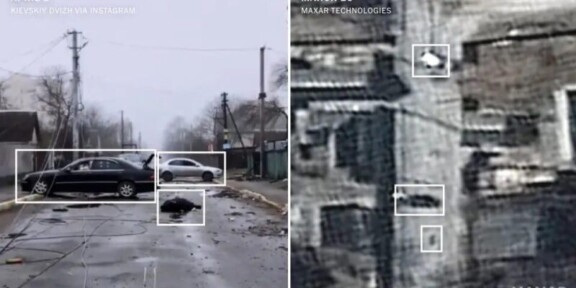 Analiză New York Times: Imaginile din satelit contrazic afirmațiile Rusiei că masacrul de la Bucha ar fi fost regizat de ucraineni după retragerea trupelor ruse / Cadavrele zăceau pe străzi de acum câteva săptămâni
