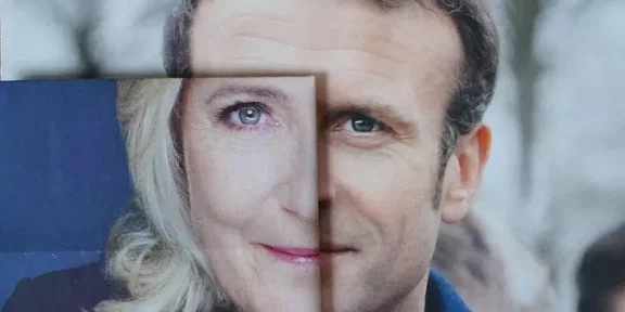 Alegeri prezidențiale în Franța: Emmanuel Macron şi Marine Le Pen în turul al doilea