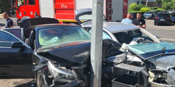 Accident rutier pe bulevardul Tomis: evenimentul s-a soldat cu două victime