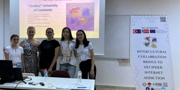 Universitatea „Ovidius” din Constanța a participat la un eveniment dedicat combaterii dependenței de internet în cadrul unui proiect european