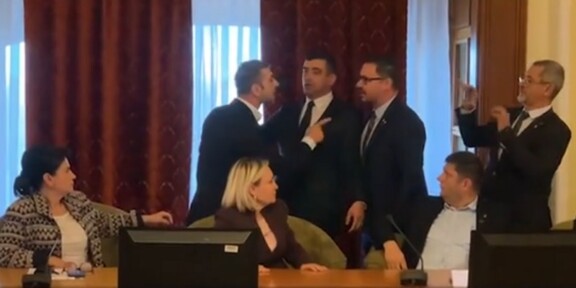 VIDEO. Scandal în Parlamentul României. Aleșii aproape s-au bătut.