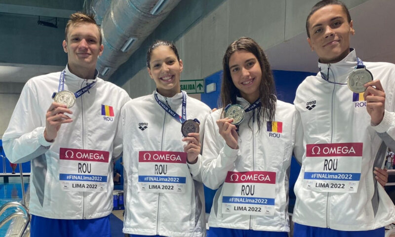 România, argint la ștafetă mixtă 4×100 m
