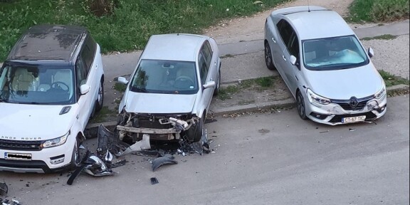 Accident provocat de un șofer beat și fără permis de conducere