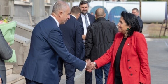 Președintele Georgiei, Salome Zourabichvili, vizită în Portul Constanța