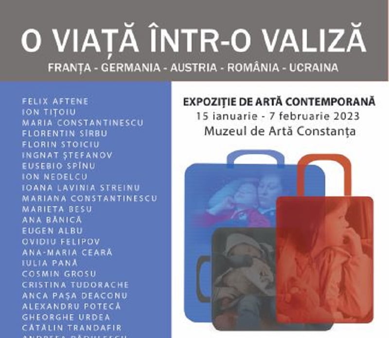 Muzeul de Artă Constanţa prezintă expoziția ,,O viață într-o valiză’’