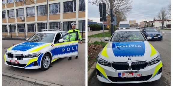 Constanța are trei BMW-uri de poliție – primele imagini cu noile mașini de lux care se află în dotarea IPJ Constanța