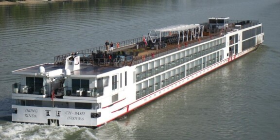 Nava „Viking Rinda”, escală în portul Constanţa / Nava are 166 de turişti la bord, majoritatea americani