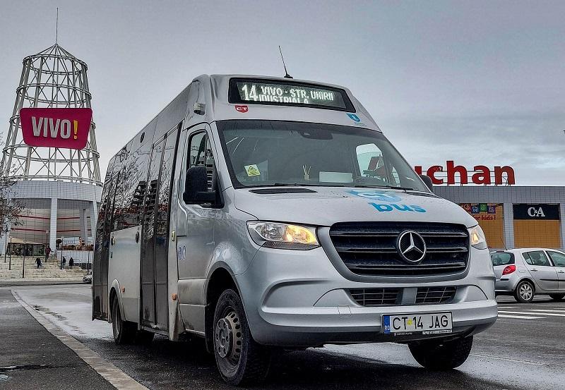 CTBUS. Traseu deviat ca urmare a lucrărilor de reconfigurare rutieră desfășurate pe bulevardul Mamaia