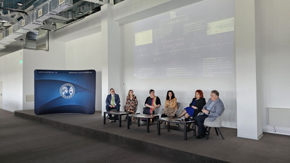 Universitatea Ovidius din Constanța organizează evenimentul de lansare „CityINNOHub – European Digital Innovation Hub“