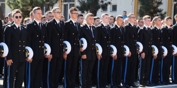 Ultimul clopoțel pentru elevii de clasa a XII-a de la Colegiul Național Militar „Alexandru Ioan Cuza” din Constanța