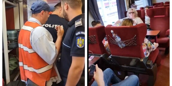 Călătorie de coșmar pe ruta Constanța – Sibiu: „Dă-i mă un ciocan în cap și gata daca s-a pus în fața trenului”
