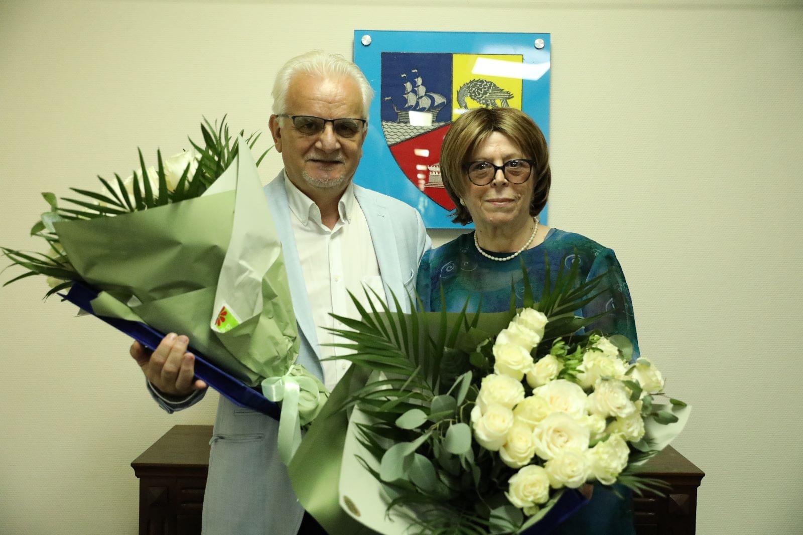 Maria Magiru și Vasile Gherghilescu au devenit cetățeni de onoare ai Constanței