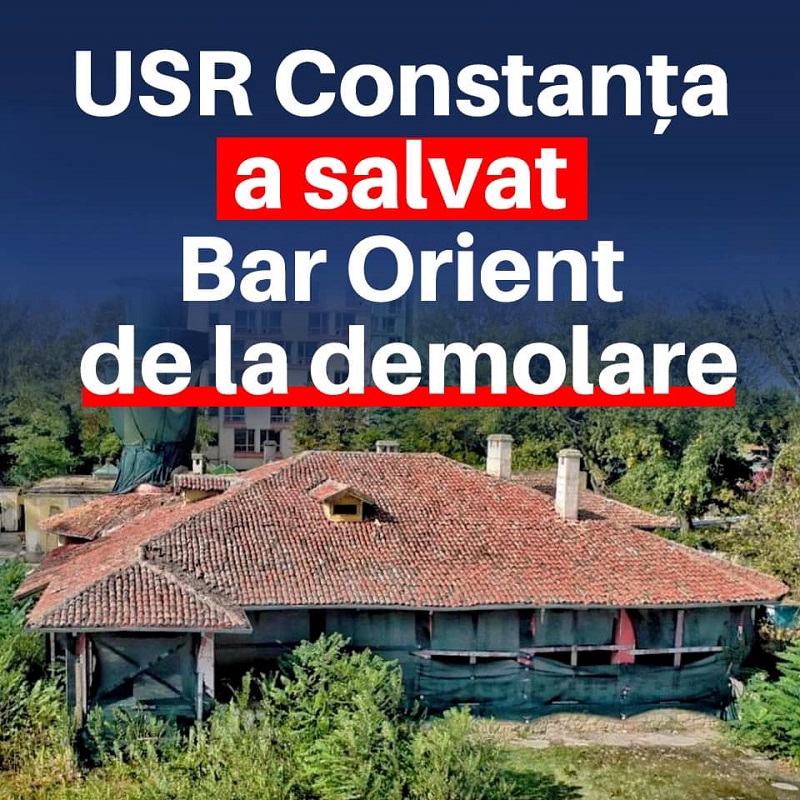 Stelian Ion: „Complexul Bar Orient (Vila Reginei Maria) din centrul stațiunii Mamaia va fi salvat”