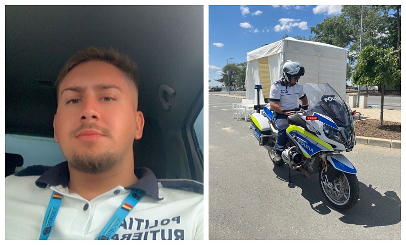 Anthonyo Raul, polițistul erou în timpul liber – Tânărul a salvat viața unei persoane în timp ce se îndrepta spre casă