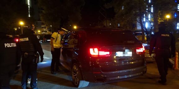 Șofer de 22 ani prins de polițiști sub influența substanțelor psihoactive în stațiunea Mamaia