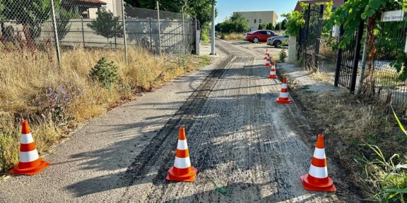 Atenție, șantier! Se desfășoară lucrări de reabilitare pe strada George Topârceanu din Palazu