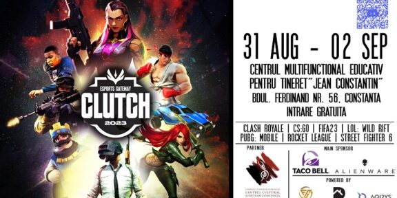 3 zile de gaming la mare – Esports Gateway CLUTCH 2023