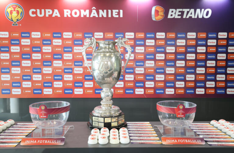 S-a tras la sorți play-off-ul Cupei României Betano, ediția 2023-2024