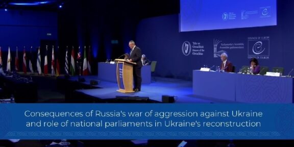 Nicolae Ciucă: Este în interesul Vestului şi al României ca Ucraina să devină în timp stat membru al UE şi NATO. Mizele sunt foarte mari.
