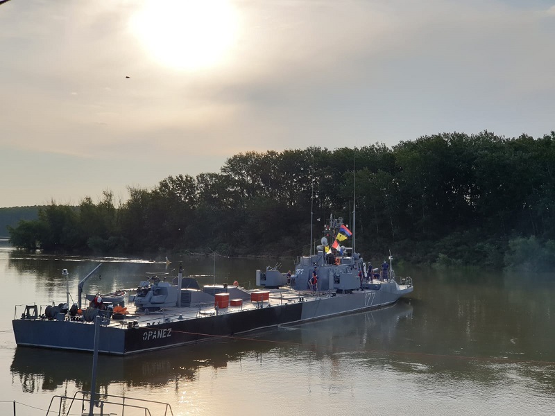 Schimbare la comanda Flotilei Fluviale „Mihail Kogălniceanu”