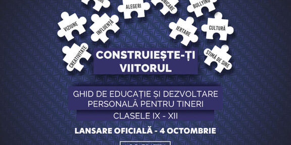 Asociația Maxwell România lansează Ghidul de educație și dezvoltare personală pentru elevii de liceu, „Construiește-ți viitorul”.