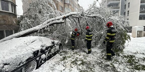 TULCEA. Toate drumurile naționale și județene au fost închise