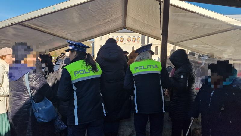 Mii de persoane prezente la slujba de la Mănăstirea Peştera Sfântului Andrei: polițiștii constănțeni au desfășurat activități de prevenire a infracțiunilor de furt
