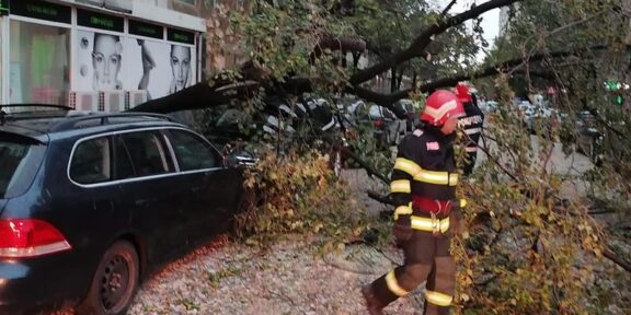 (FOTO) Furtuna a făcut ravagii și în Tulcea: pompierii au intervenit pentru îndepărtarea crengilor și copacilor căzuți – au fost 300 de apeluri la 112