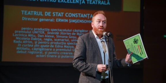Teatrul de Stat Constanța a primit Premiul pentru excelență teatrală la Gala Premiilor Revistei „Rinocerul” 2023