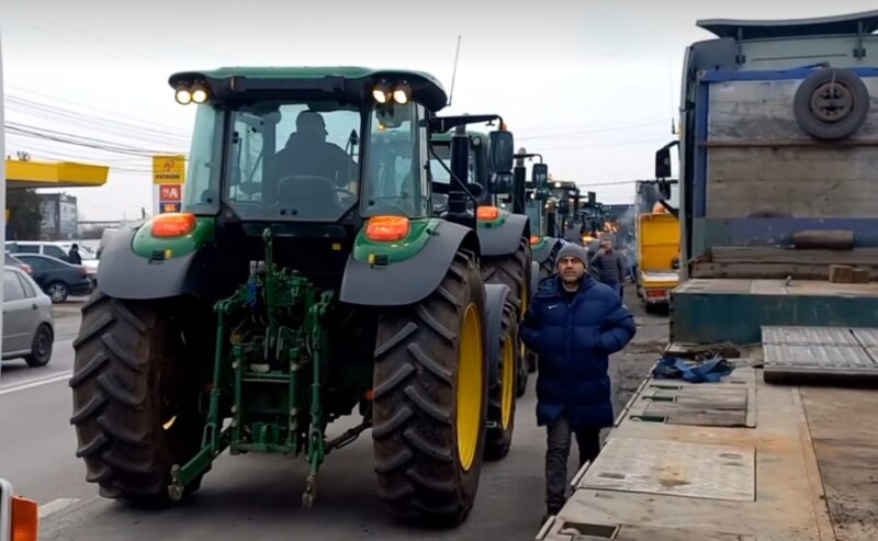 A treia zi de proteste ale transportatorilor şi agricultorilor. Decizia acestora după trei ore de nogocieri cu premierul Marcel Ciolacu
