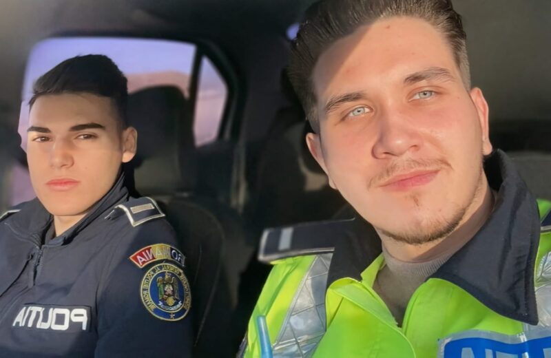 CONSTANŢA. Doi poliţişti, Vlad şi Darius, au urmărit în trafic un motociclist fără permis de conducere. “Un real pericol a fost înlăturat din trafic!”