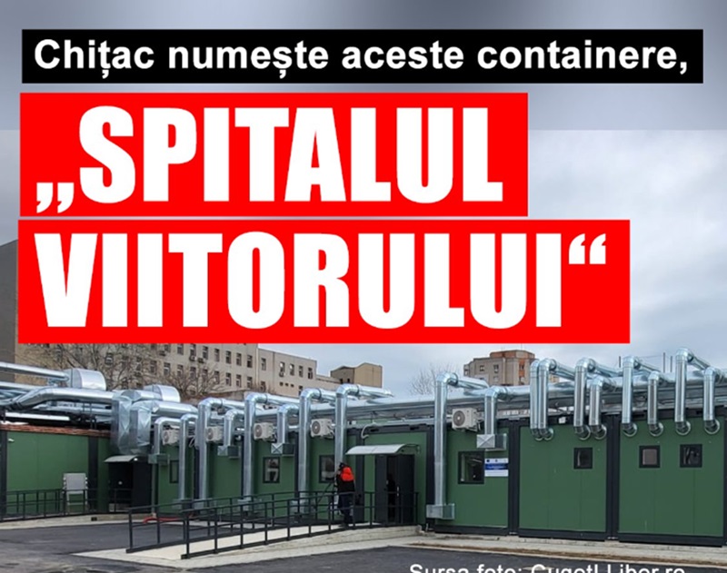 Stelian Ion, despre spitalul modular de la Constanţa: Ce a inaugurat primarul Chițac ieri nu este un spital permanent, ci o unitate provizorie, cu termen limitat de funcționare