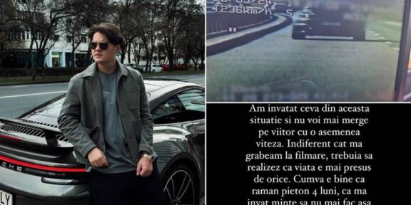 Vloggerul Selly a rămas fără permis după ce a fost prins conducând cu 236 km/h pe autostrada A1: „Azi am făcut o greșeală”