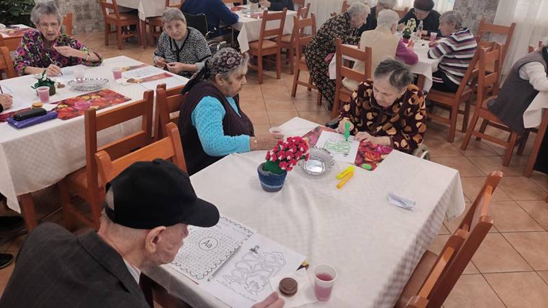 CONSTANȚA. Beneficiarii Căminului pentru persoane vârstnice au participat la activități de training mental