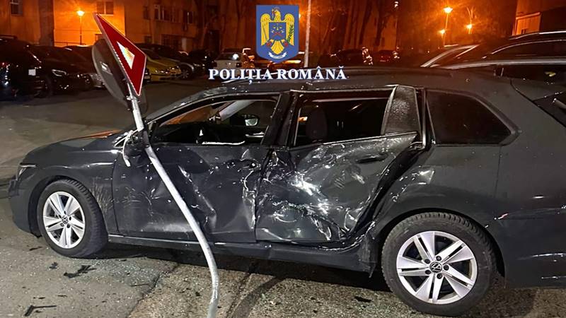 CONSTANȚA. Un bărbat băut a provocat un accident și a fugit de la fața locului: s-a ales cu dosar penal