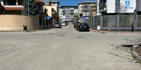 CONSTANȚA. Se asfaltează strada Viena din cartierul Tomis Plus. Restricții totale de trafic