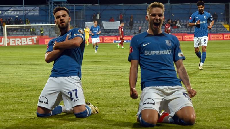 Farul Constanța a învins categoric CFR Cluj și a urcat pe locul 2 în play-off. Hagi: „Un meci perfect. Tot ce am pregătit s-a întâmplat”