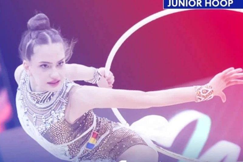 Românca Amalia Lică, fenomenală la Campionatele Europene de Gimnastică Ritmică. A câştigat trei medalii de aur