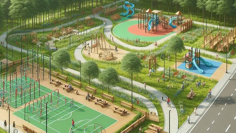 (FOTO) Primăria Mangalia va face un parc municipal în Pădurea Comorova