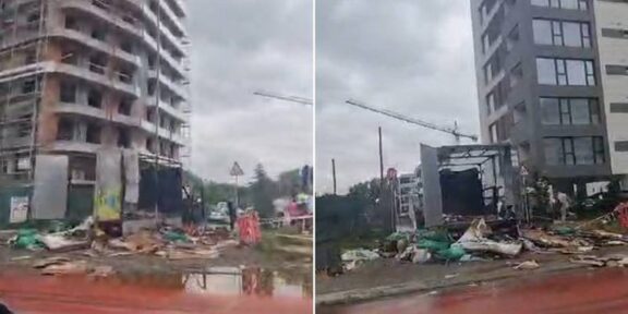 (VIDEO) O autoutilitară încărcată cu mase plastice s-a făcut scrum, în Constanța
