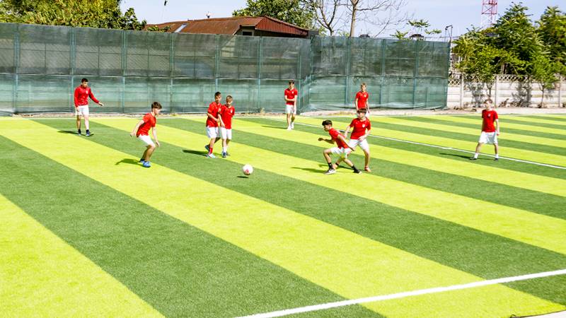 Bază sportivă cu fonduri UE, inaugurată la Mangalia