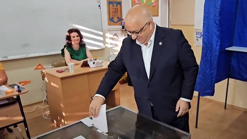 Președintele PSD Constanța, Felix Stroe, a votat „pentru administrații competente”