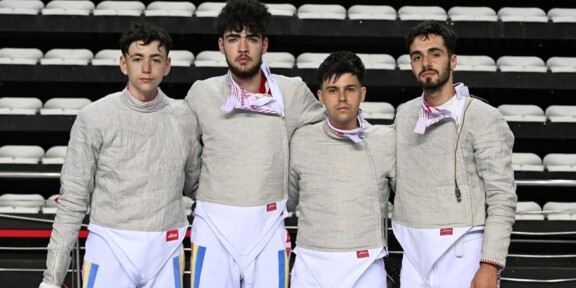 România este vicecampioană europeană U23 la sabie echipe masculin