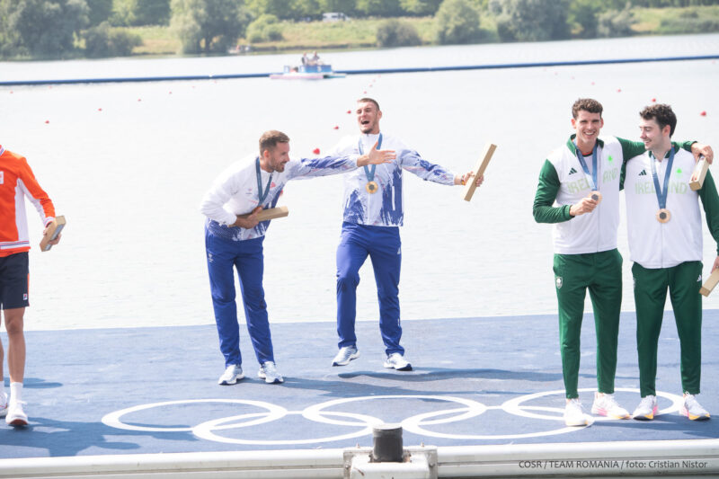 JOCURILE OLIMPICE. Auuuur pentru România – Marian Enache şi Andrei Cornea, campioni olimpici la dublu vâsle