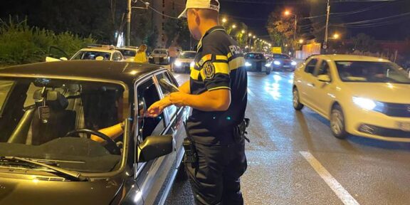Acțiune a polițiștilor în Neptun. Bărbat prins băut la volan: etilotestul a indicat fiind 0,92 mg/l alcool pur în aerul expirat