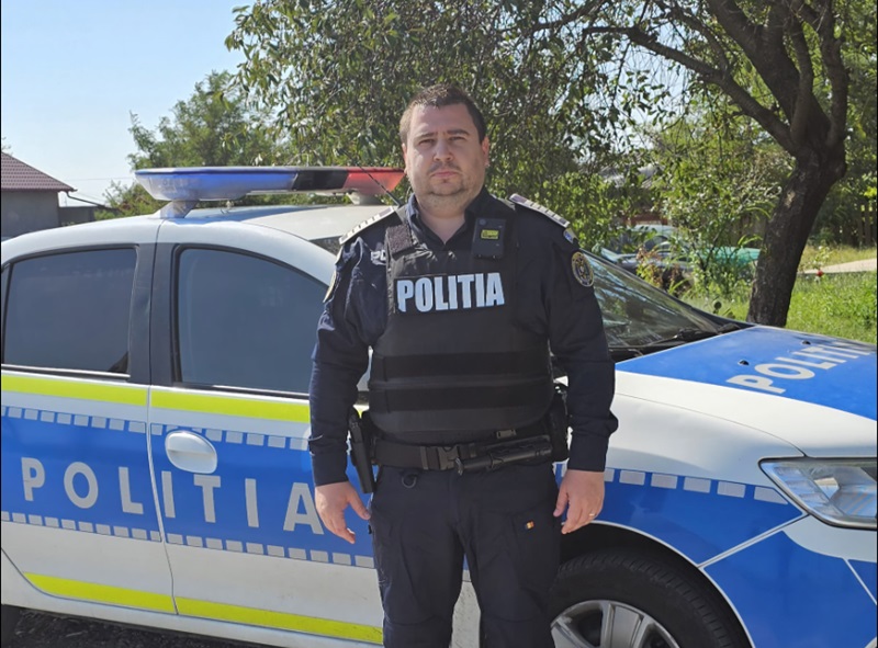 CONSTANŢA. Un poliţist aflat în timpul său liber a prins un şofer pericol public – bărbatul schimbase locul cu pasagera din dreapta